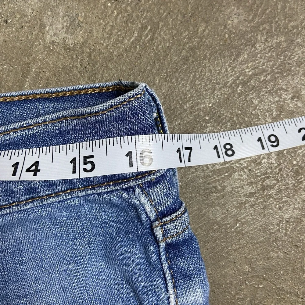 Levi's 511 Jeans Size 34x29 Blue Denim Medium Wash Slim Fit Narrow Leg Zip Fly